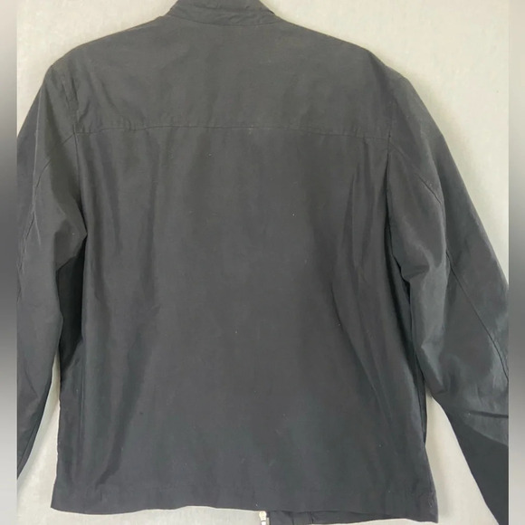 Banana Republic Black short black men jacket Sz M - Picture 5 of 11